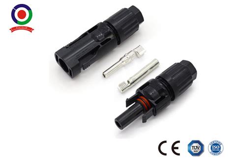 Outdoor Multi Contact Connector , Solar Panel Cable Connectors