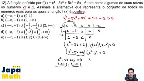 Prova Resolvida EsPCEx 2014 2015 Inequações YouTube