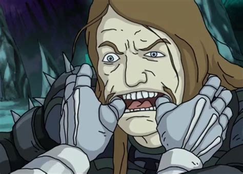 Of Course Skwisgaars Fingers Are In His Mouth In Metalocalypse