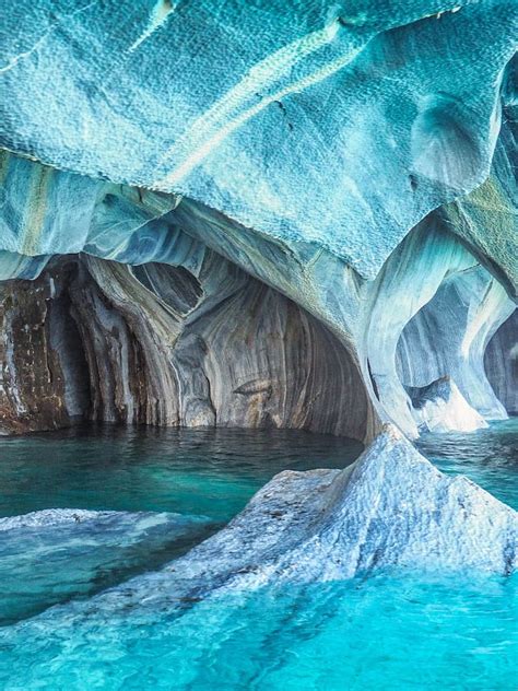 The Marble Caves Of Chilean Patagonia