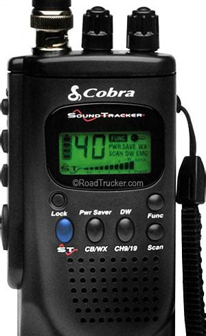 Cobra Hand Held CB Radio w/Weather Channels HH-38WXST