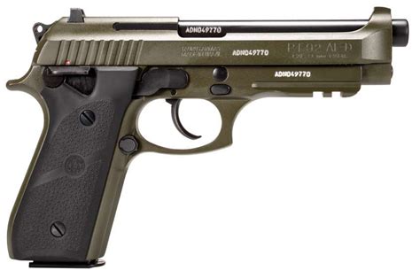 Taurus PT92 9mm 5in Barrel 17 1 2 OD Green Range USA