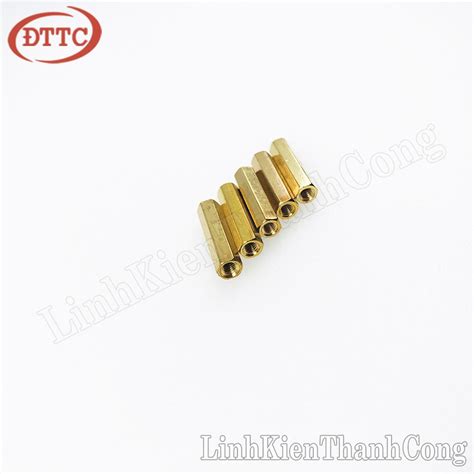 Cọc đồng M3 Cái Cái Cao 5mm 6mm 8mm 10mm 12mm 15mm 20mm 25mm 30mm 35mm