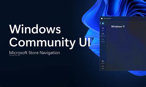 Windows Community UI: Microsoft Store Nav | Figma Community