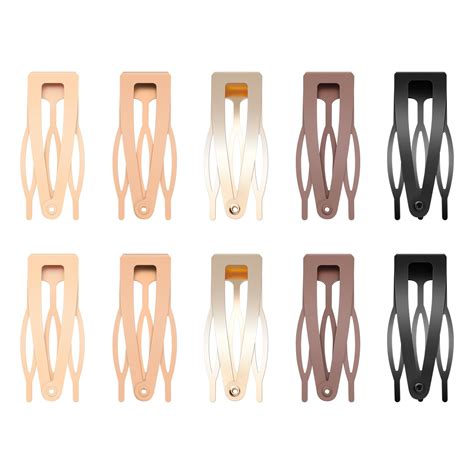 Amazon Pcs Double Grip Hair Clips Sightor Metal Snap Hair