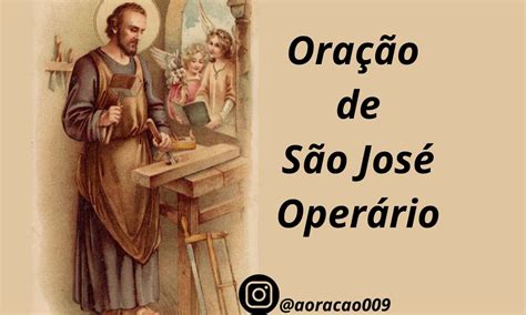 Oração De São José Operário Para Imprimir BRAINCP