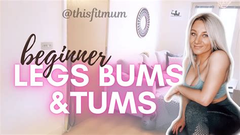 Legs Bums Tums Beginner Friendly Home Workout No Equipment Youtube