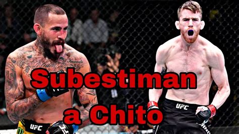 An Lisis Chito Vera Vs Cory Sandhagen Ufc Youtube