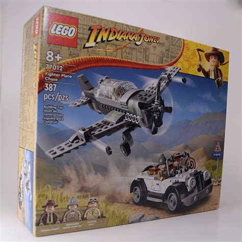 Lego Indiana Jones Fighter Plane Chase Set 77012 Brand New Ebay