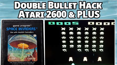 Atari 2600 And Plus Space Invader Double Bullet Trick Revealed Youtube