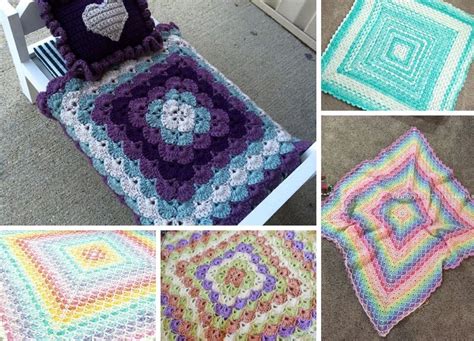 Beautiful Shells Crochet Blanket - Free Patterns and Ideas – 1001 Patterns