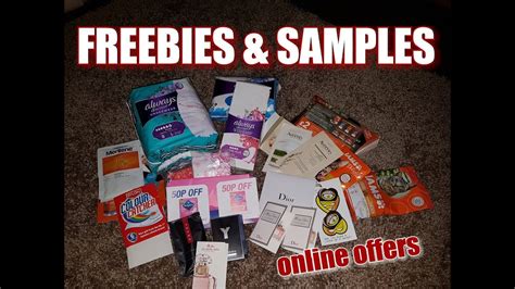 Freebies Samples November December 2017 Youtube