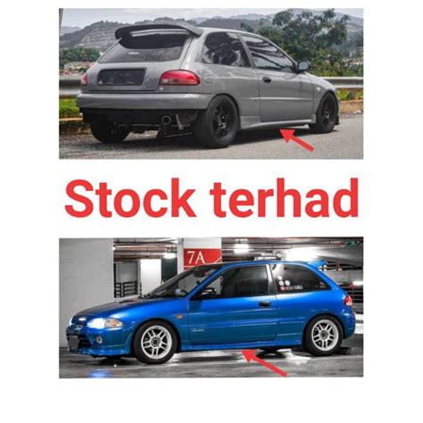 PU PROTON SATRIA SIDE SKIRT MIVEC HOT SALES SUPER SALES SATRIA R3