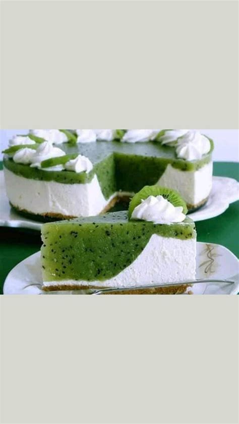 Butterkeks Kiwi Torte Mit Frischk Se Ohne Backen Zutaten F R Den