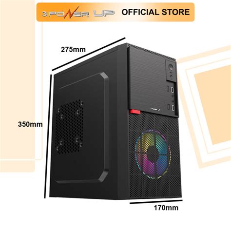 Casing Cpu Plus Power Supply Standar Model Micro Atx Lazada Indonesia