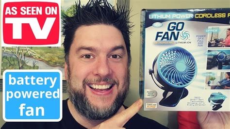 Go Fan Review As Seen On Tv Go Fan 126 Youtube