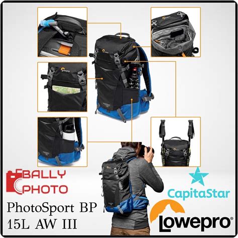 Lowepro Photosport Bp L Aw Iii Photo Backpack Photography