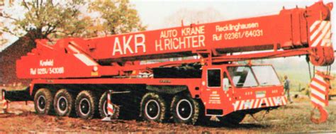 Kranbild AKR Richter Recklinghausen Gottwald AMK 200 8 3 P H T750