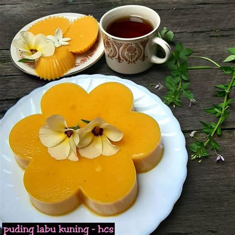 Resep Puding Labu Kuning Enak Lembut Dan Praktis