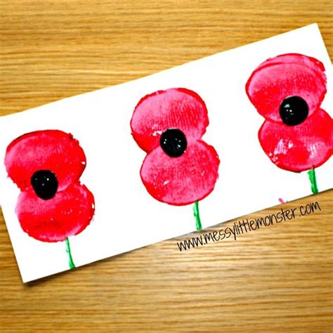 Remembrance Day Poppy Craft | Poppy craft, Poppy craft for kids, Remembrance day poppy