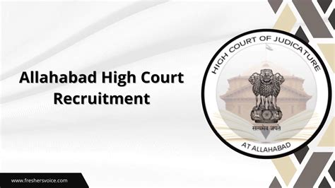 Allahabad High Court Recruitment 2024 Stenographer Driver Peon