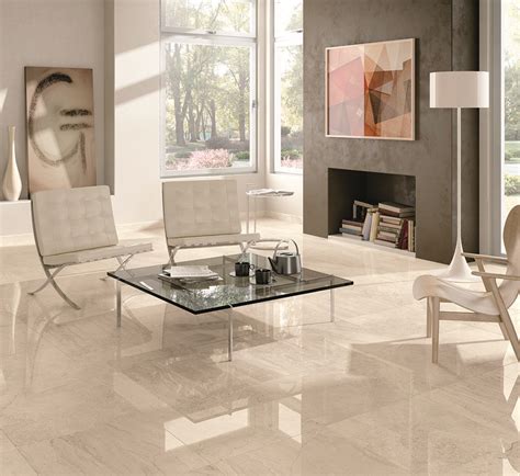 Modern Living Room Porcelain Tiles