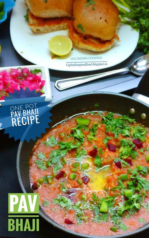 Mumbai Pav Bhaji One Pot Pressure Cooker Recipe﻿ How To Make Instant