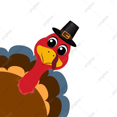 Thanksgiving Turkey Cartoon Clipart PNG Images Thanksgiving Cartoon