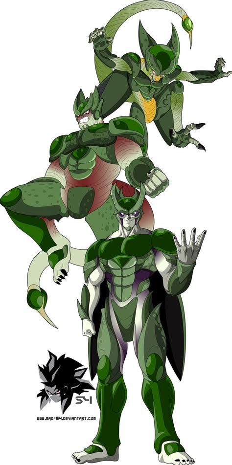 Cell Mll Redesign Cell Saga By Mad 54 Dragon Ball Art Anime Dragon