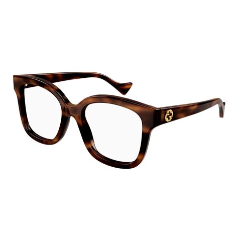 Gucci Gg1258o 006 Havana Eyeglasses Woman