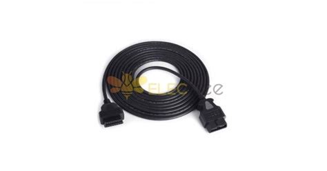 Meter Obd Car Truck Obd Extension Cable Pin Male To Female Pvc