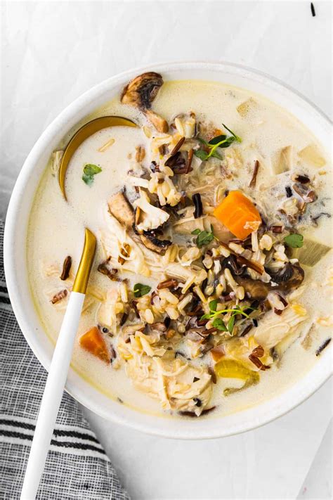 Crockpot Chicken Wild Rice Soup Recipe The Cookie Rookie®