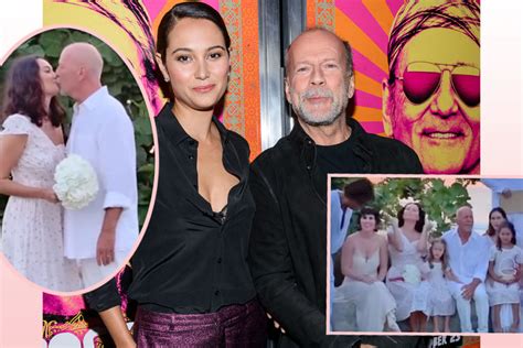 Bruce Willis' Wife Emma Heming Shares Touching Video Of Vow Renewal To ...