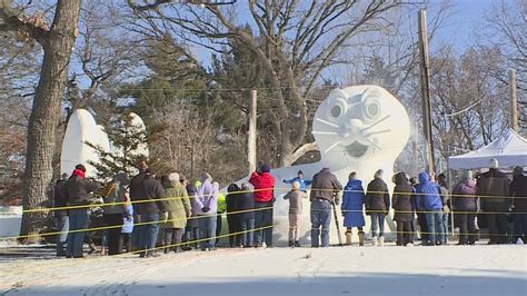 Bartz Brothers unveil 2024 snow sculpture | kare11.com