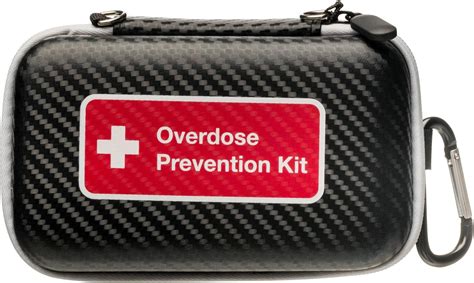 W Wilken Canvas Bag With Zipper Pouch For Naloxone Nasal Spray And Naloxone Opioid