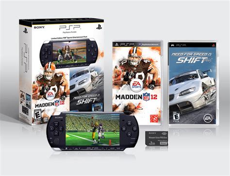 New Psp Bundle Includes Madden Nfl 12 And Nfs Shift For 15999