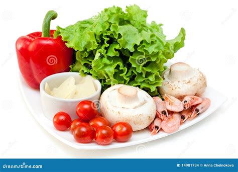 Ingredients for mix salad stock photo. Image of tasteful - 14981734