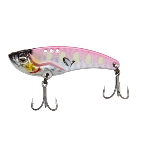 SAVAGE GEAR Vib Blade SW 14 5cm 14 5g Pink Glow Dot Tackle Deals Eu