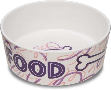 LOVING PETS Dolce Food & Water Dog Bowl, Small - Chewy.com