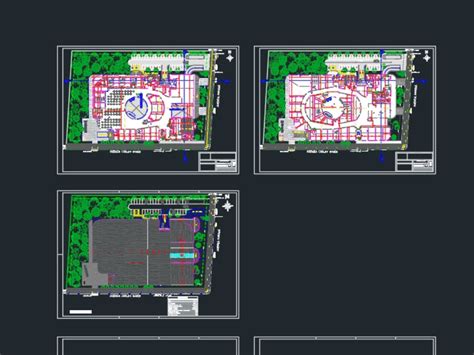 Centro Comercial E Shopping In Autocad Cad 14 23 Mb Bibliocad