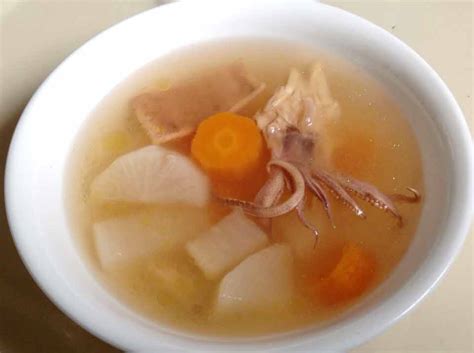 White Radish Soup Recipe Foodclappers