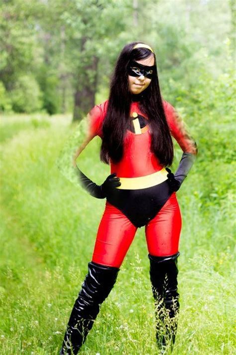 The incredibles Violet cosplay costume bodysuit unitard | Etsy