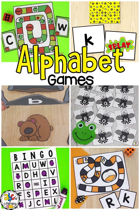 Printable Letter Recognition Games