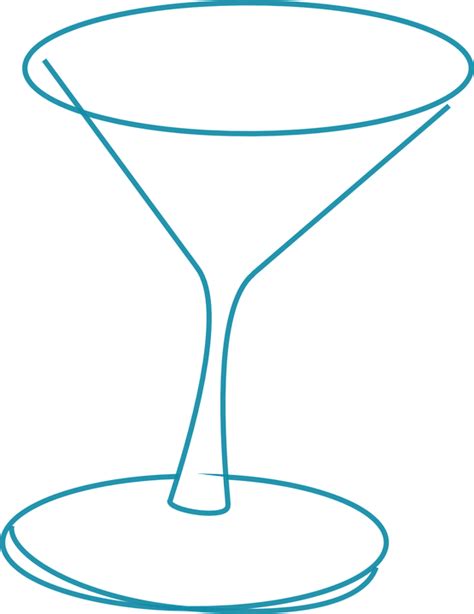 Martini Glass Vector Png