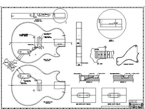 Les Paul Junior Electric Guitar Plans Lonely Star Guitars