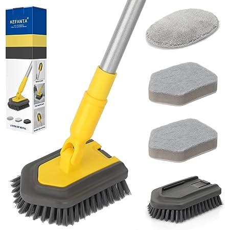 Amazon Shower Cleaning Scrub Brush With Long Handle In