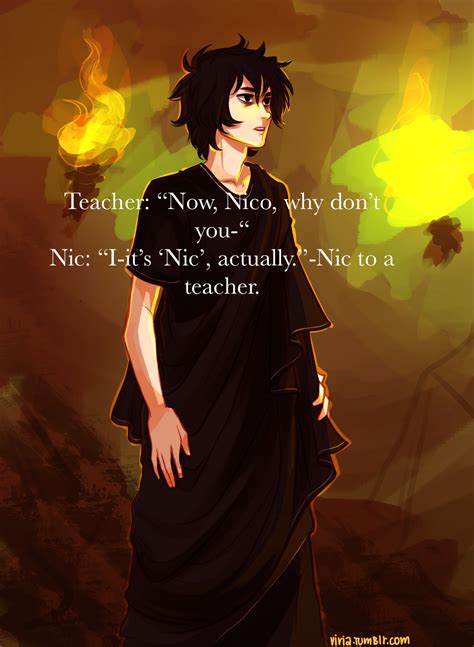 Percy Jackson Nico Quotes