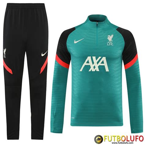 Imitaciones De Chandal Equipos De Futbol FC Liverpool Verde 2022 2023