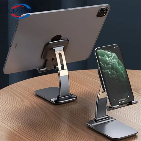 Liga De Alum Nio Dobr Vel Desktop Mobile Phone Stand Suporte Tablet