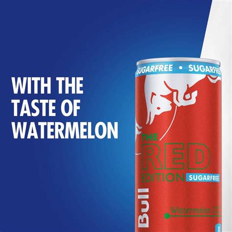 Red Bull Sugar Free Red Edition Watermelon Energy Drink 12oz Can Delivered In As Fast As 15